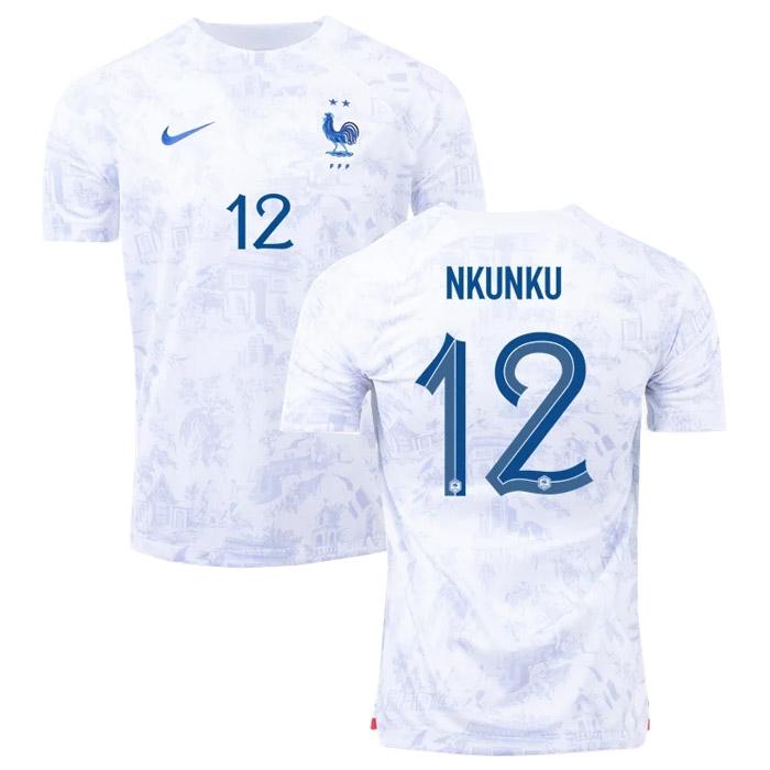 nkunku maglia francia coppa del mondo seconda 2022