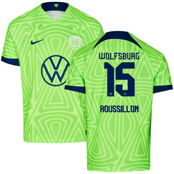 roussillon maglia wolfsburg prima 2022-23
