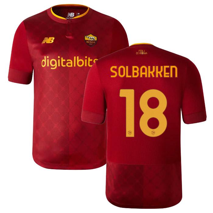 solbakken maglia roma prima 2022-23