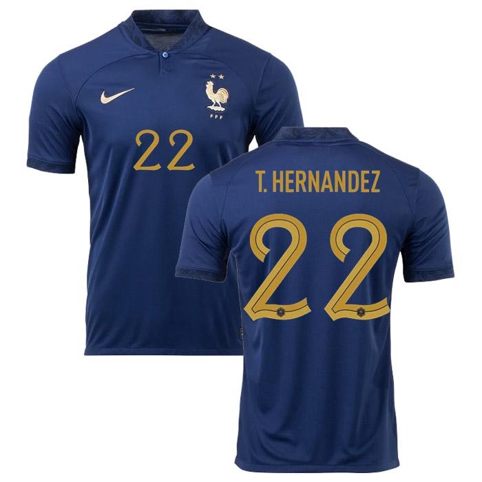 t. hernandez maglia francia coppa del mondo prima 2022