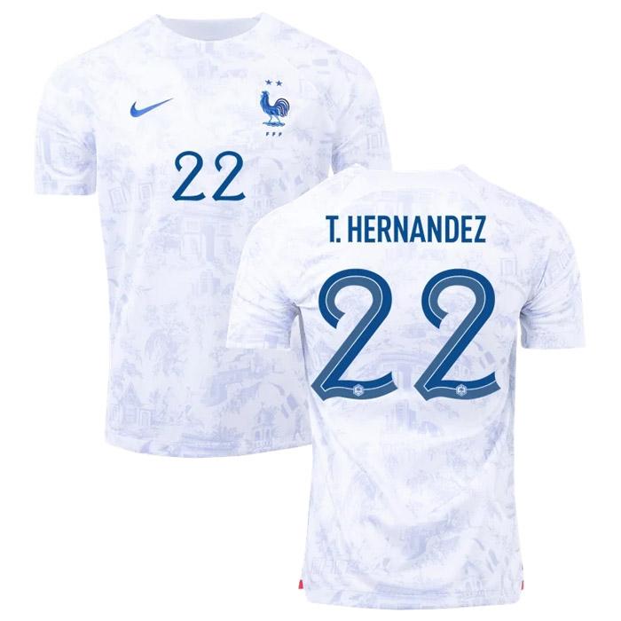 t. hernandez maglia francia coppa del mondo seconda 2022