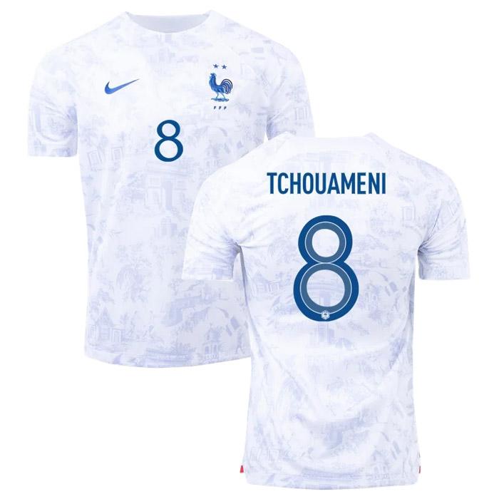 tchouameni maglia francia coppa del mondo seconda 2022