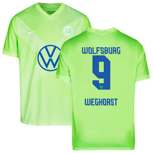 weghorst maglia wolfsburg prima 2020-21
